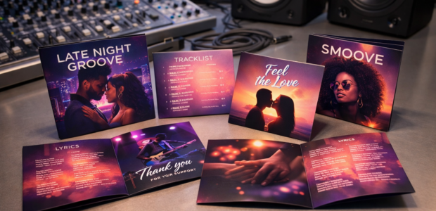 CD Recording and CD Insert Printing